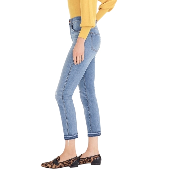J21eleven High Rise Crop Straight Jeans